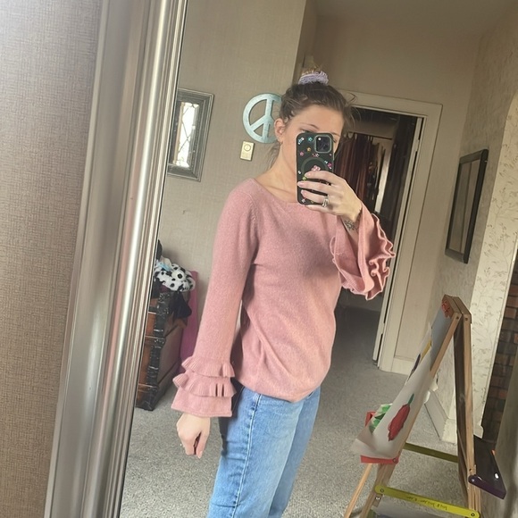 Charter Club Cashmere Luxury Bell Sleeve Sweater - Picture 6 of 11